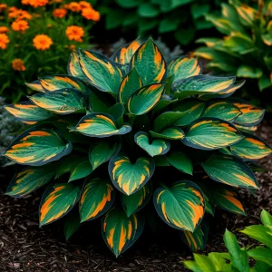 Хоста Бархатный Полог купить по цене от 560р. в интернет-магазине «Посадика» с доставкой почтой в в Спасск-Дальнийе и по всей России – [изображение №1].